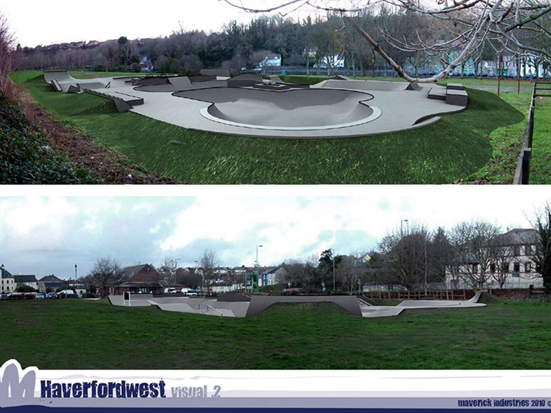 Gallery Image for Skate Park | Haverfordwest