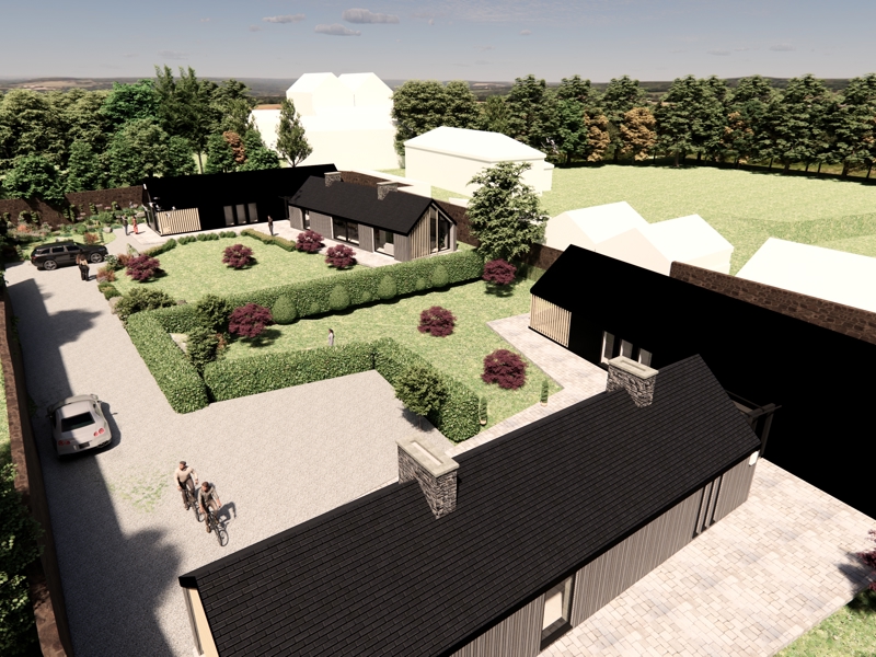 Gallery Image for Walled Garden Contemporary Homes