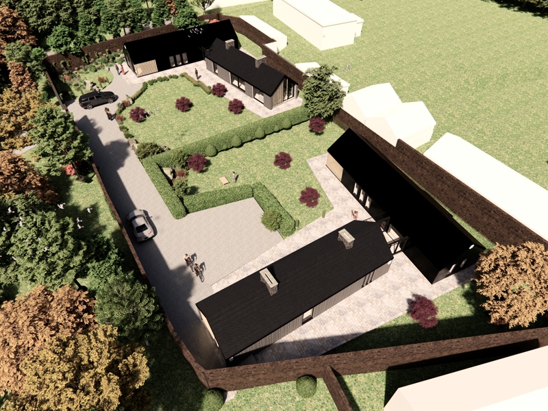 Gallery Image for Walled Garden Contemporary Homes
