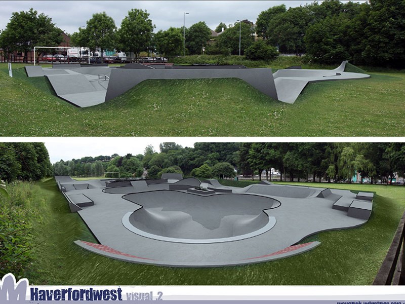 Gallery Image for Skate Park | Haverfordwest