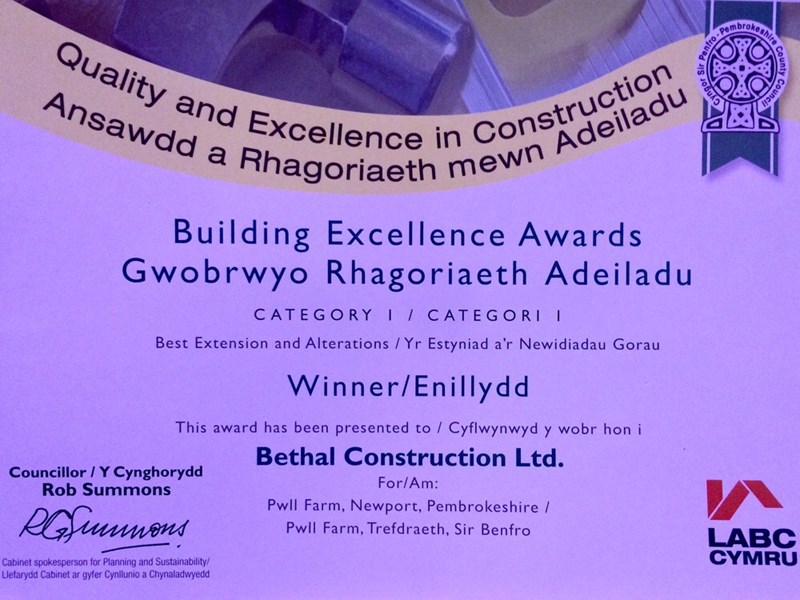 Gallery Image for Pwll Farm House | Award Winning