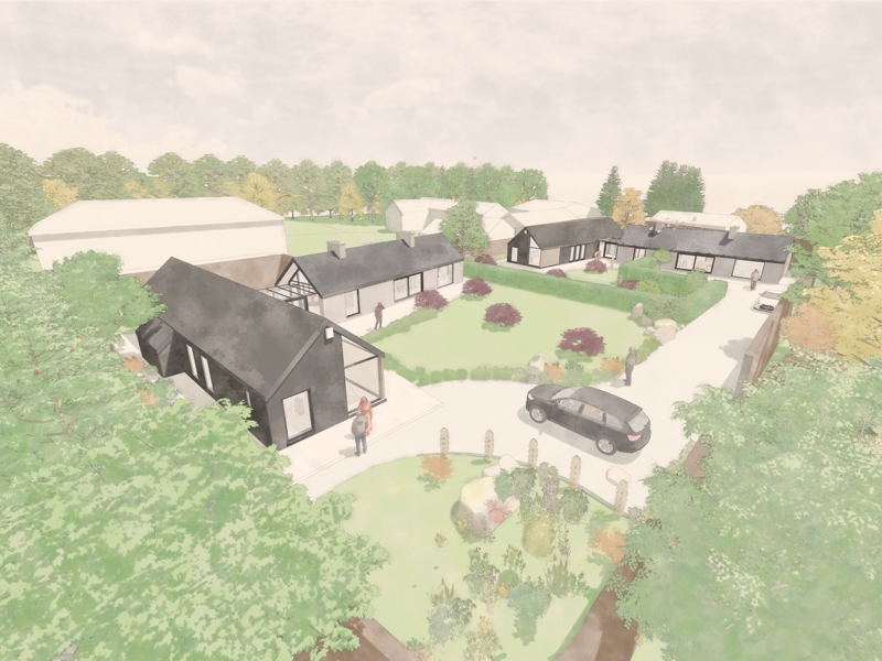 Gallery Image for Walled Garden Contemporary Homes
