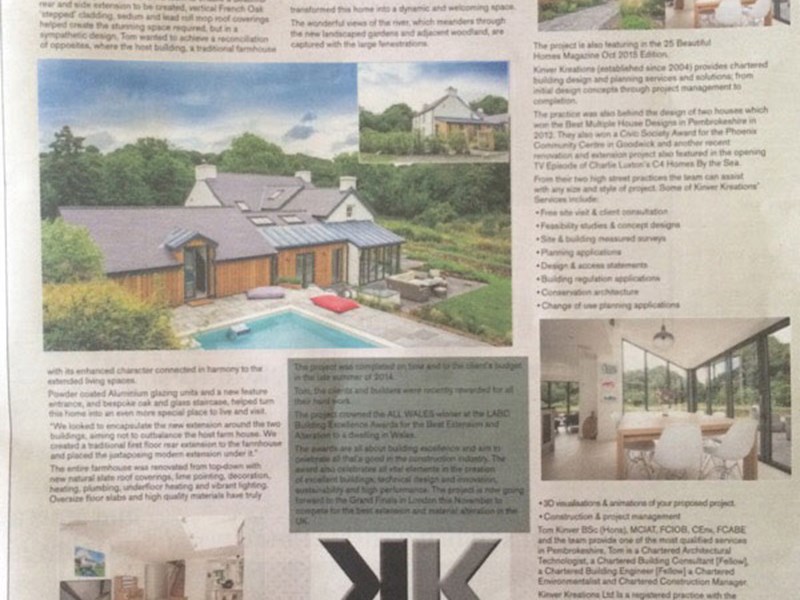 Gallery Image for Pwll Farm House | Award Winning